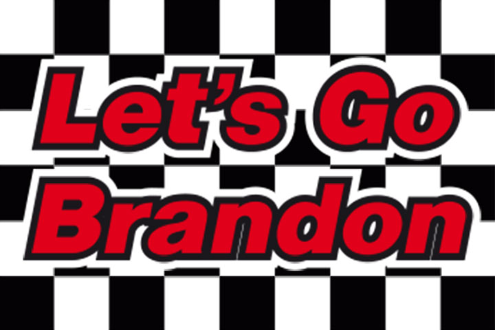 Let's Go Brandon Whip Flag - Whip-It Flags